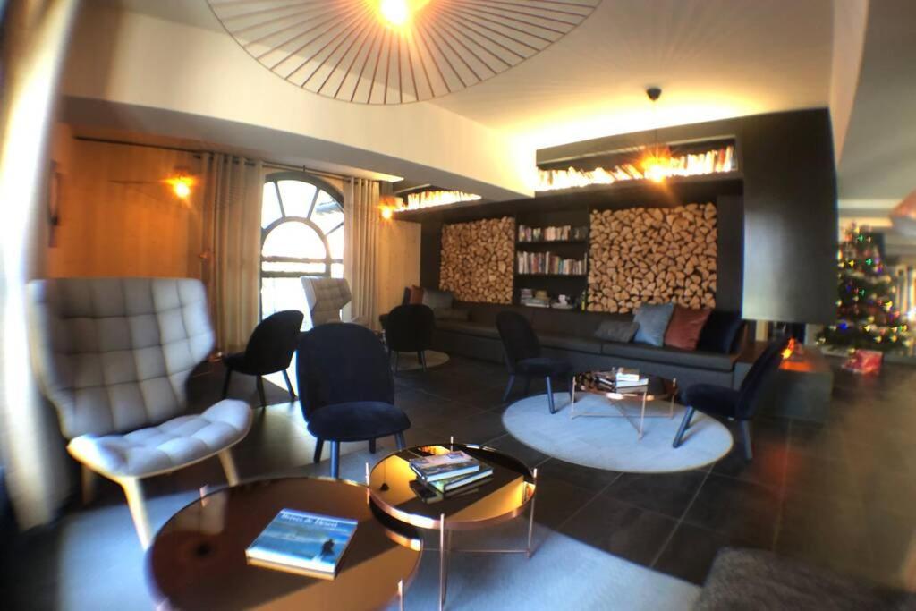 Chic Appart 6 Pers Dans Residence Luxueuse "La Cordee" Wellness Gym Piscine Ouvert Et Teletravail Chamonix Exterior photo