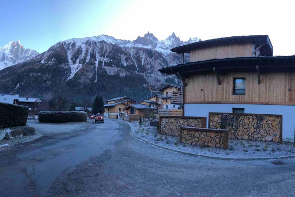 Chic Appart 6 Pers Dans Residence Luxueuse "La Cordee" Wellness Gym Piscine Ouvert Et Teletravail Chamonix Exterior photo